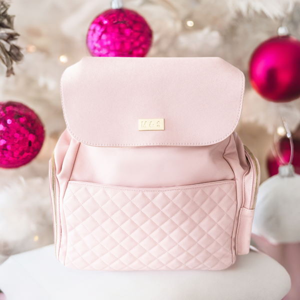 Pink Diaper Bag slmissglambeauty