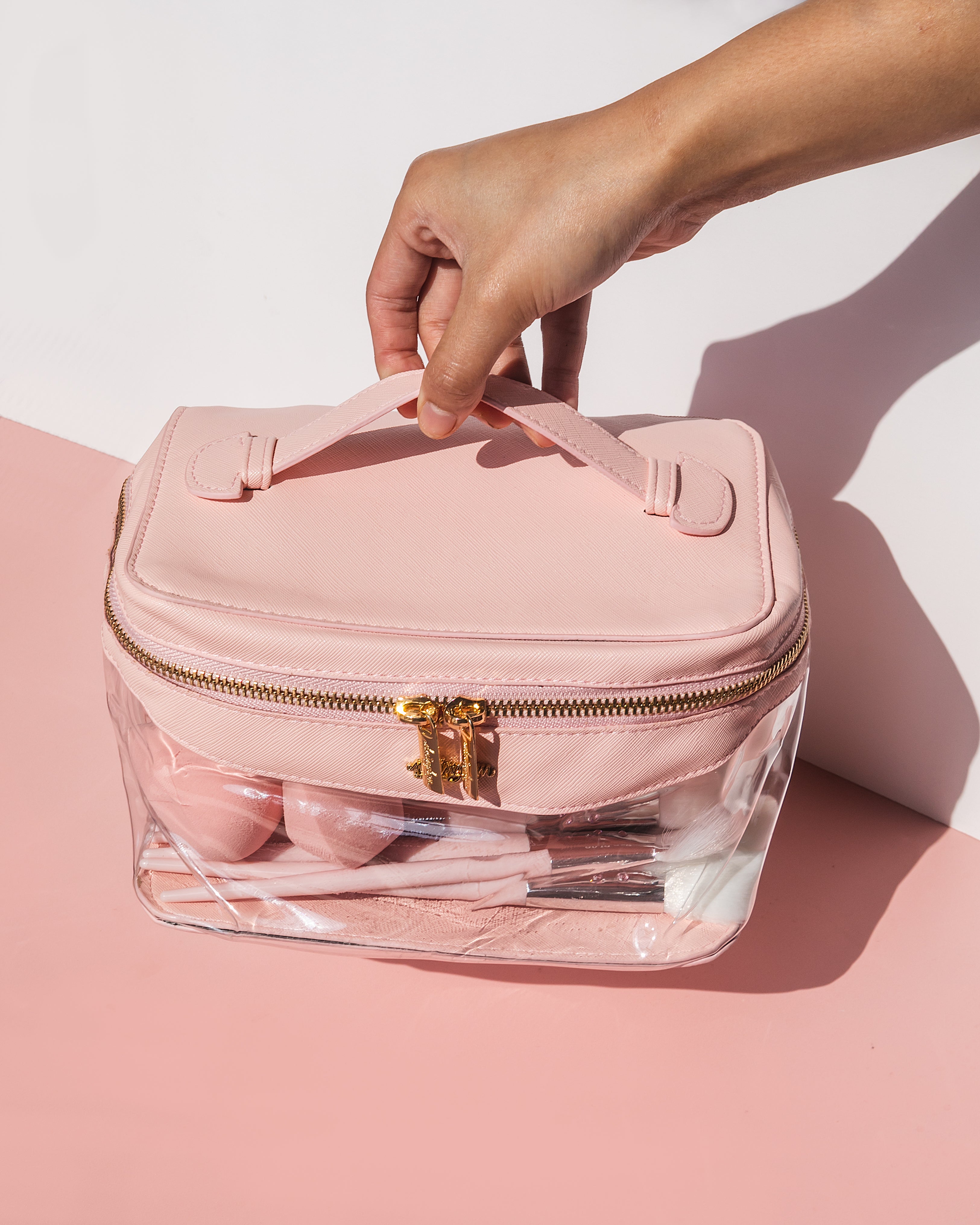 Pink Travel Makeup Case Pink Travel Makeup Case