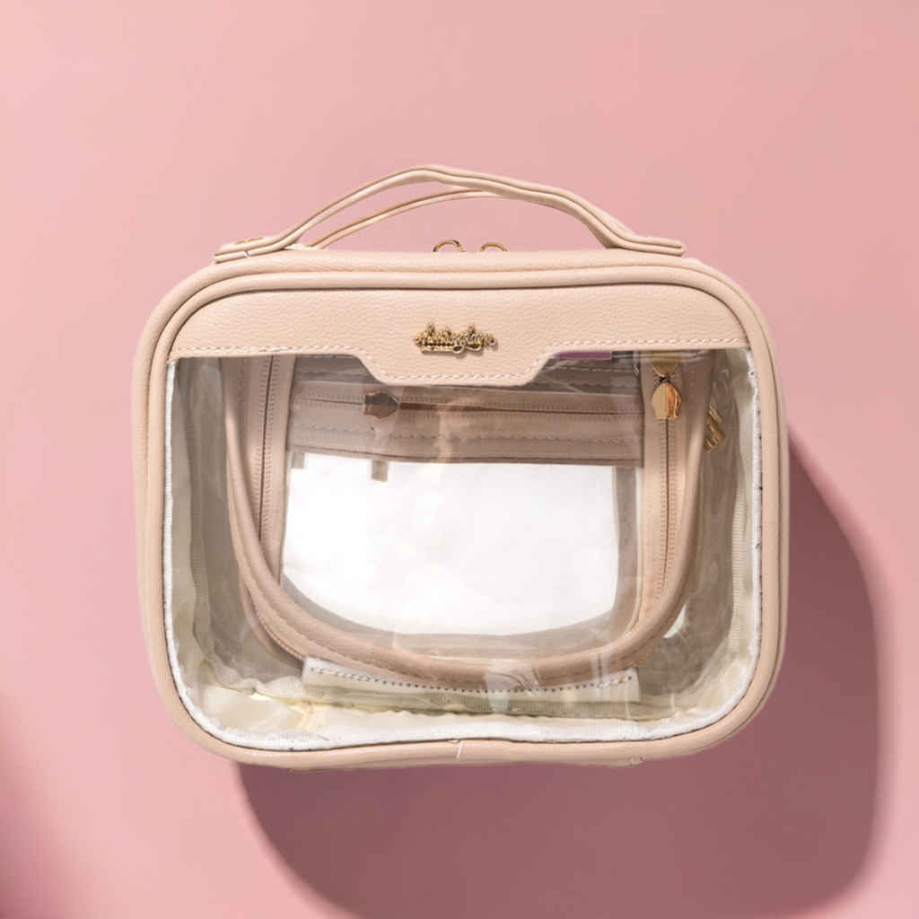 Beige Travel Case 💕 Beige Travel Case 💕