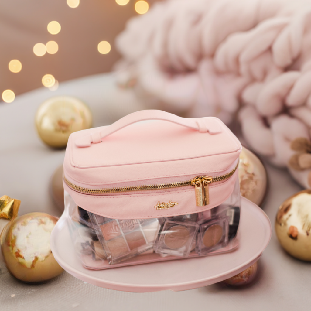 Pink Travel Makeup Case💕