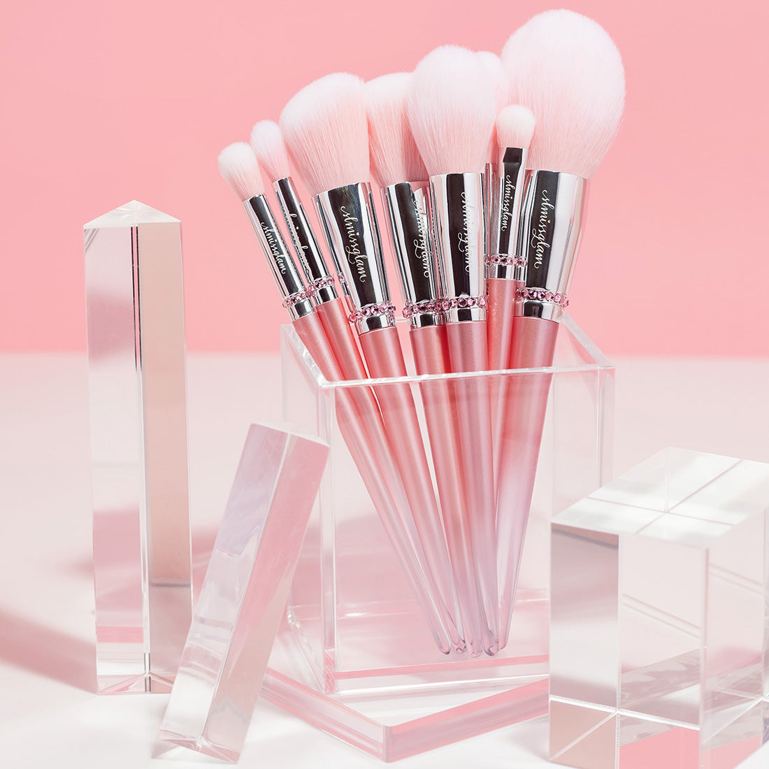 Pink-Ombre Brush Set 💕