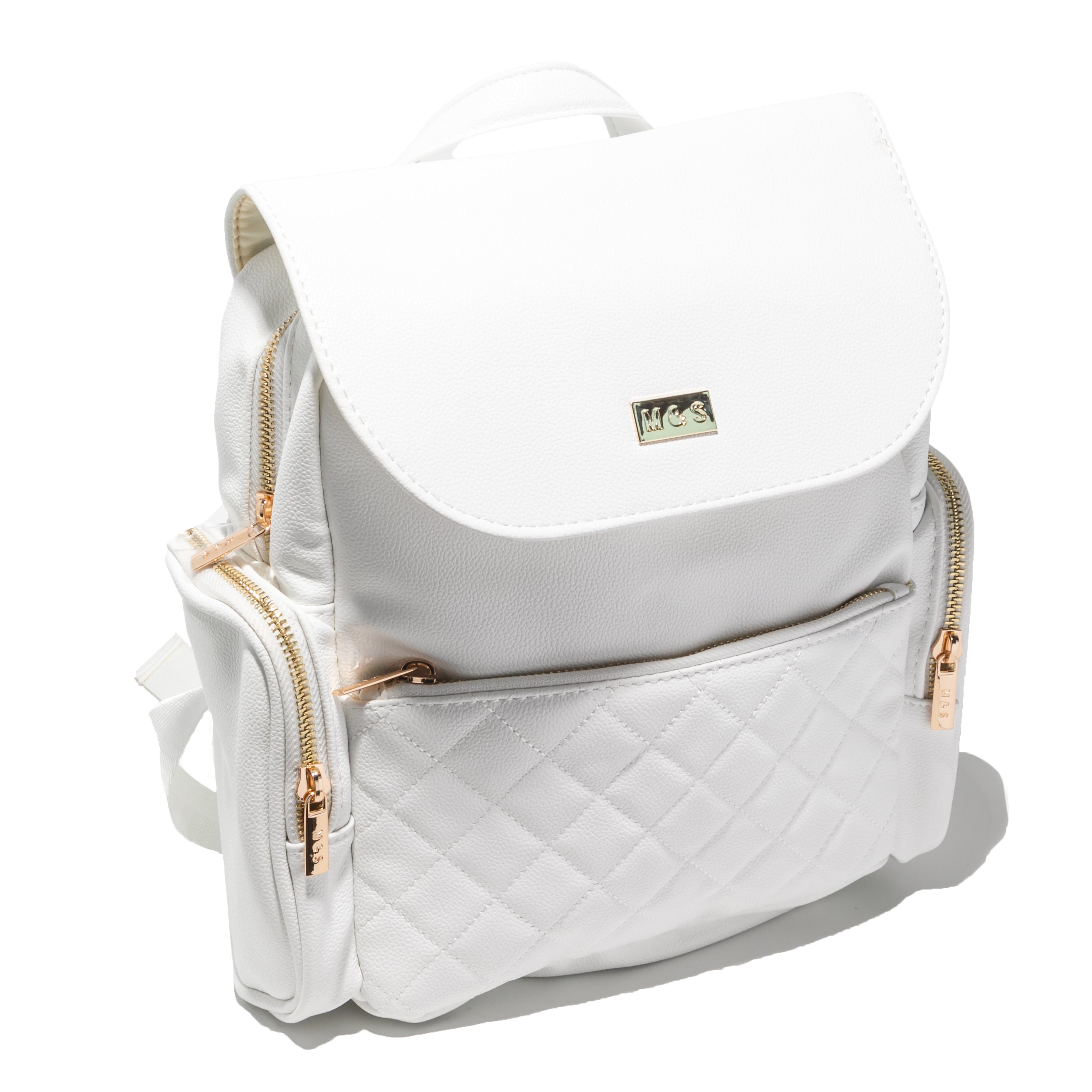 White Mini Backpack