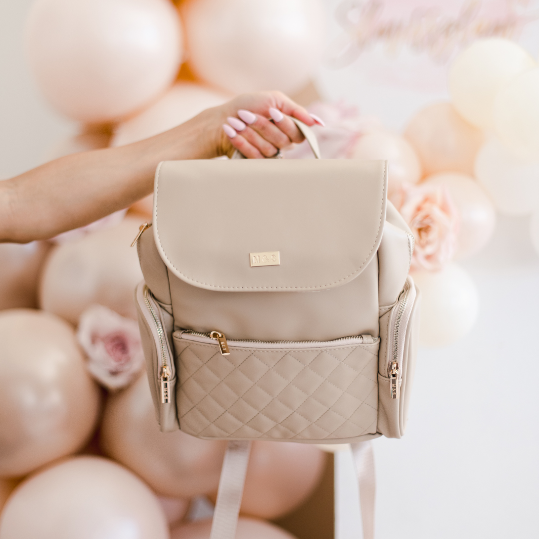 Mini sales handbag backpack