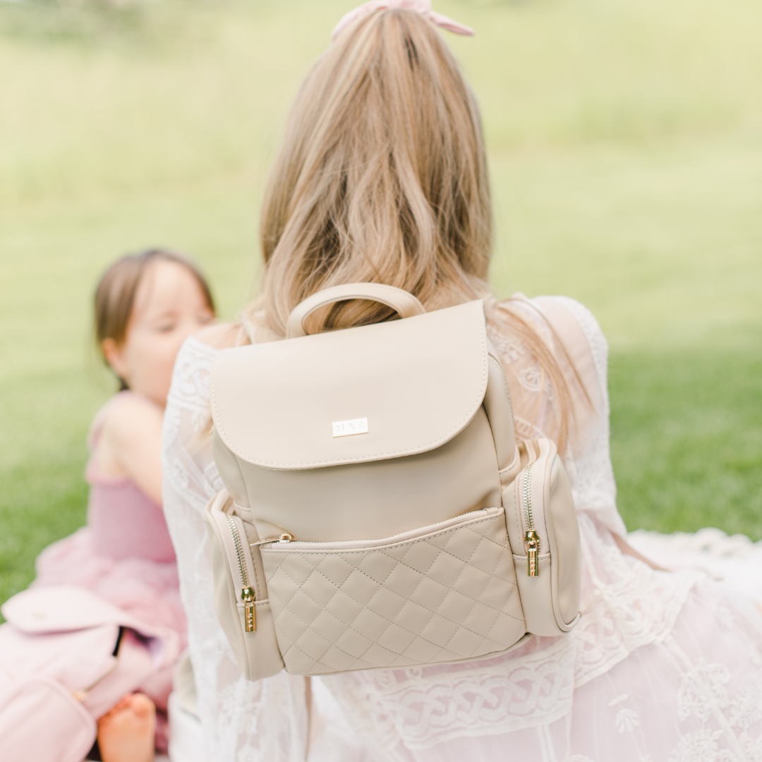 Small Backpack - Powder beige - Kids