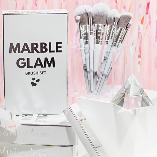 Marble Glam Brush Set💕