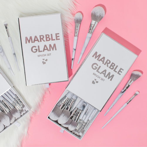 Marble Glam Brush Set💕