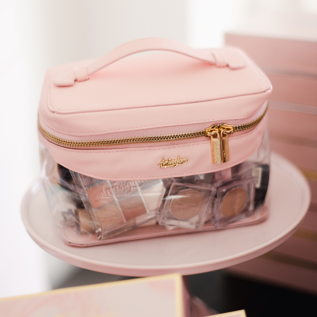 Pink Travel Makeup Case💕 – slmissglambeauty