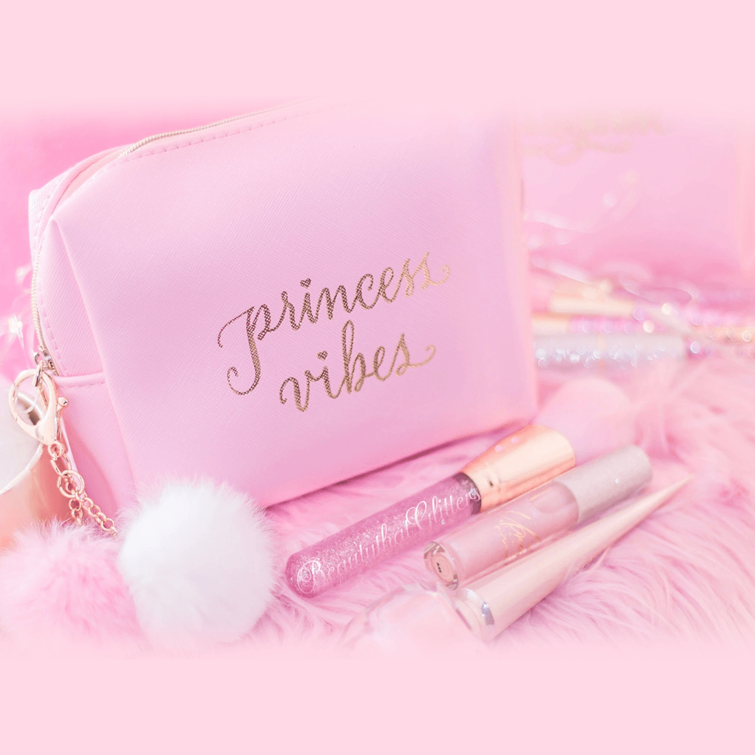 Makeup Pouch Set Pretty in Pink by Pop Ups